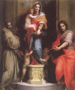 Andrea del Sarto Madonna of the Harpies Germany oil painting artist